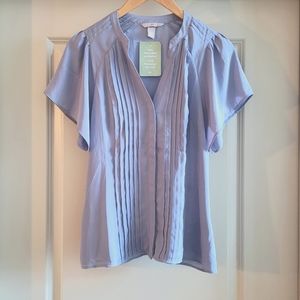 NWT Pleated Blouse